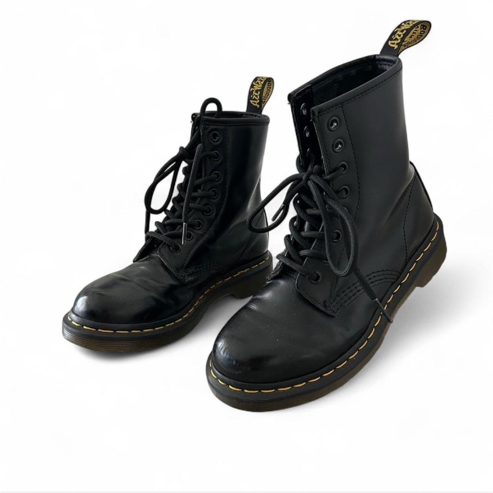 Dr. Martens Black 1460 Lace-Up Boots